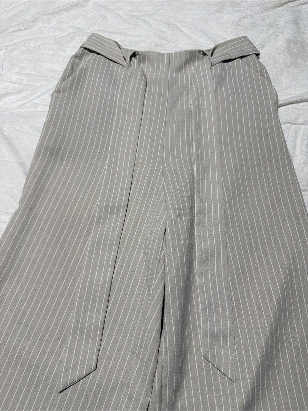 Woman’s Pinstripe Dress Trousers